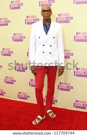 RuPaul at the 2012 Video Music Awards Arrivals, Staples Center, Los Angeles, CA 09-06-12