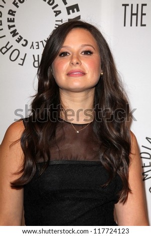 Katie Lowes at the PaleyFest 2012 Fall TV Preview: Scandal, Paley Center for the Media, Beverly Hills, CA 09-11-12