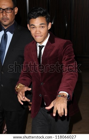 Roshon Fegan at the Big Brothers Big Sisters of Greater Los Angeles 2012 Rising Stars Gala, Beverly Hilton, Beverly Hills, CA 10-26-12
