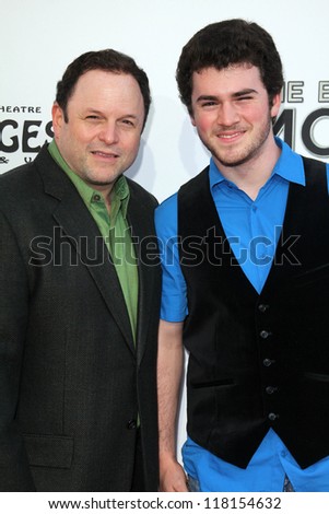 Jason Alexander and a guest at the \