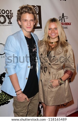 Cody Simpson, Alli Simpson at the Carly Rae Jepsen Album Release Party For Debut Record \