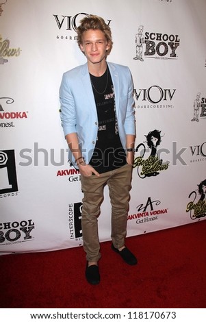 Cody Simpson at the Carly Rae Jepsen Album Release Party For Debut Record \