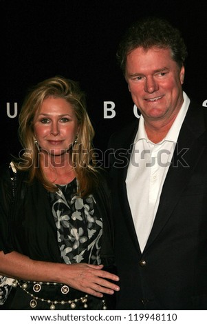 Kathy Hilton and Rick Hilton at Hugo Boss\'s \