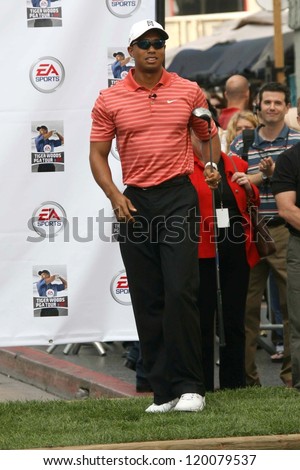 Tiger Woods at the EA Sports \