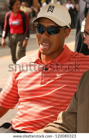 Tiger Woods at the EA Sports \