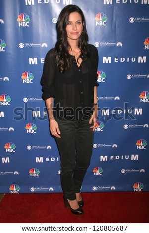 Courteney Cox at the NBC fall party for the hit drama 