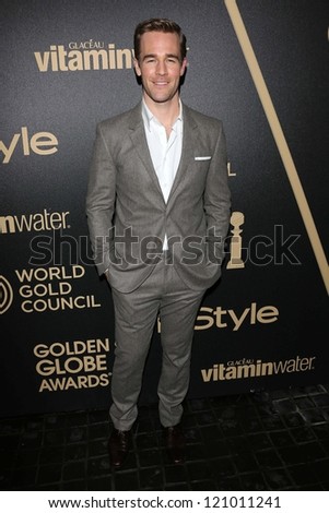 James Van Der Beek at the Hollywood Foreign Press Association And InStyle Miss Golden Globe 2013 Party, Cecconi\'s, Los Angeles, CA 11-29-12