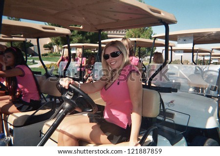 LAS VEGAS - OCTOBER 15 Jillian Grace at the Playboy\'s Golf Scramble Semi Finals October 15, 2006 in Las Vegas, Nevada.