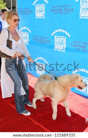 CENTURY CITY - OCTOBER 19: Nicolette Sheridan at the kick off for 