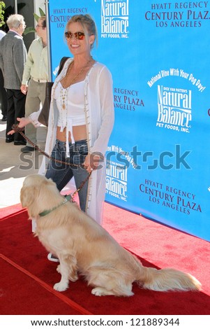 CENTURY CITY - OCTOBER 19: Nicolette Sheridan at the kick off for \