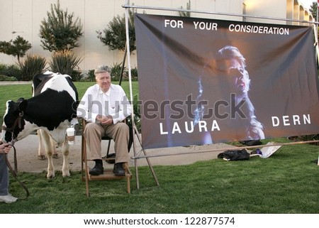 LOS ANGELES - NOVEMBER 09: David Lynch promoting the new movie \