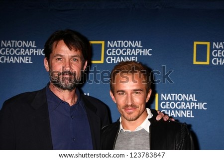 Billy Campbell, Jesse Johnson at the National Geographic Channels\'  2013 Winter TCA Cocktail Party, Langham Huntington Hotel, Pasadena, CA 01-03-13