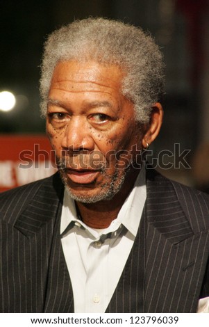 LOS ANGELES - NOVEMBER 27: Morgan Freeman at the premiere of \