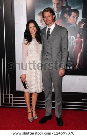 Abigail Spencer, Josh Pence at the \