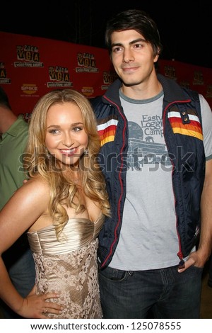 Hayden Panettiere and Brandon Routh at Spike TV\'s 2006 Video Game Awards. The Galen Center, Los Angeles, California. December 8, 2006.