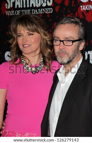 Lucy Lawless, John Hannah at the \