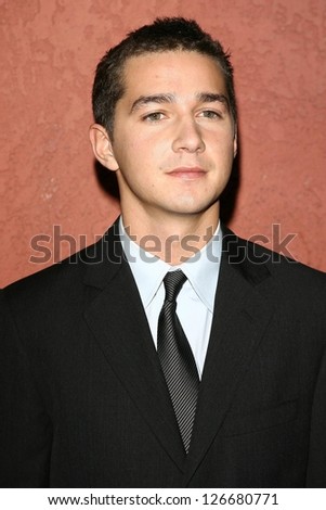 Shia LaBeouf at the Hollywood Life Magazine\'s Breakthrough of the Year Awards. Music Box, Hollywood, California. December 10, 2006.