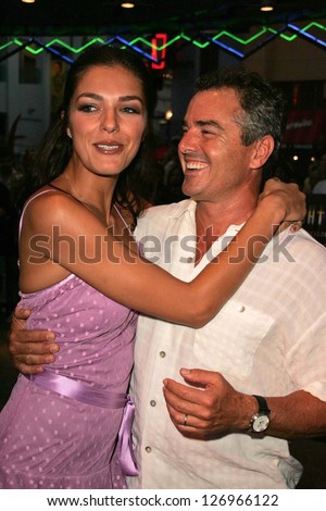 UNIVERSAL CITY - JULY 19: Adrianne Curry and Christopher Knight at the Premiere Screening of 