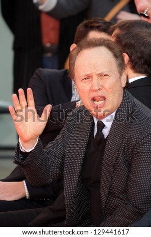 Billy Crystal at the Robert De Niro Hand and Foot Print Ceremony, Chinese Theater, Hollywood, CA 02-04-13