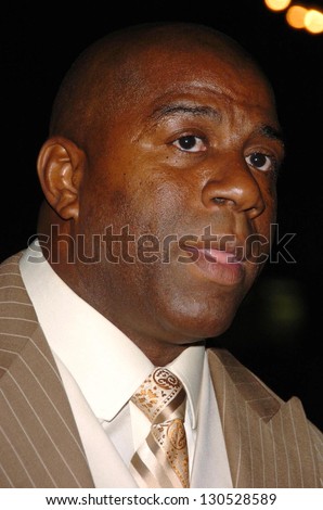 HOLLYWOOD - July 07: Magic Johnson at A Midsummer Night\'s Dream: A Magic Night of Poker, Players and Stars in The Avalon on July 07, 2006 in Hollywood, CA.