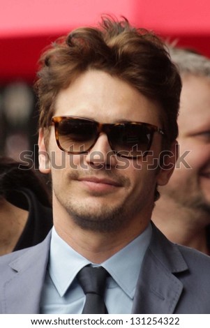 James Franco at the James Franco Star on the Walk of Fame Ceremony, Hollywood, CA 03-07-13