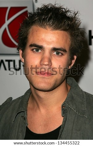 HOLLYWOOD - AUGUST 02: Paul Wesley at Saturn\'s X-Games 12 Party at 6820 Hollywood Blvd on August 02, 2006 in Hollywood, CA.
