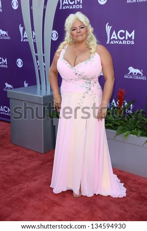 Beth Chapman at the 48th Annual Academy Of Country Music Awards Arrivals, MGM Grand Garden Arena, Las Vegas, NV 04-07-13