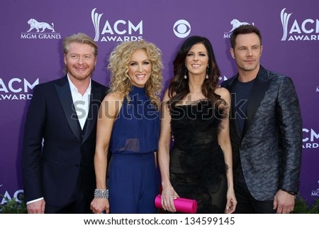 Little Big Town at the 48th Annual Academy Of Country Music Awards Arrivals, MGM Grand Garden Arena, Las Vegas, NV 04-07-13