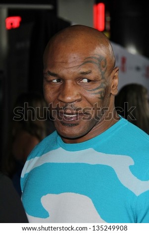 Mike Tyson at the \