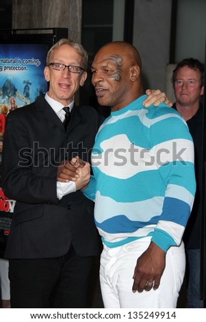 Andy Dick, Mike Tyson at the \