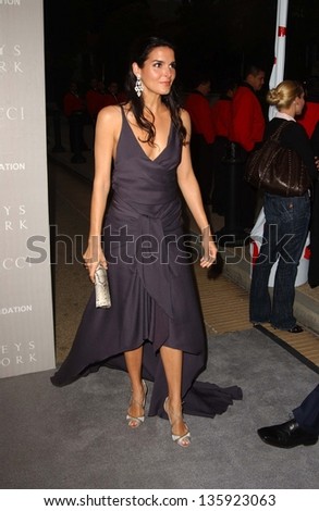 BEVERLY HILLS - APRIL 26: Angie Harmon at the Nina Ricci Fashion Show and Gala Dinner to Benefit The Rape Foundation at Barneys New York on April 26, 2006 in Beverly Hills, CA.