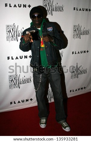 HOLLYWOOD - APRIL 06: Sam Sarpong at Flaunt Magazine Presents Nefarious Fine Jewelry Hosted by Velvet Revolver at Black Steel Restaurant on April 06, 2006 in Hollywood, CA.