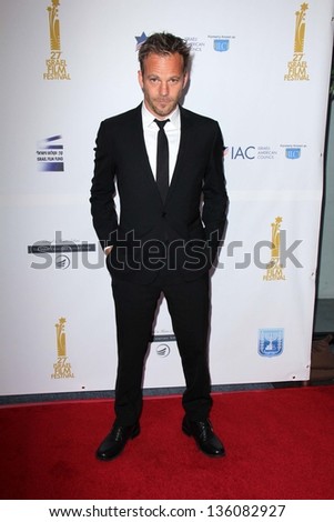 Stephen Dorff at the  27th Israel Film Festival Opening Night Gala, Writers Guild Theater, Beverly Hills, CA 04-18-13