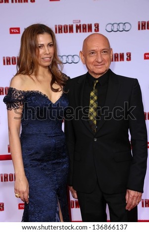 Ben Kingsley with guest at the \