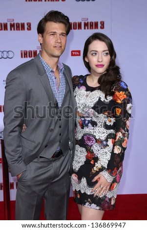 Kat Dennings and guest at the \