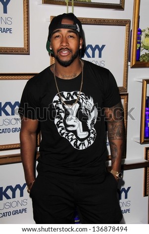 Omarion at the House Of Moscato Presented by Skyy Infusions Moscato Grape, Greystone Manor, Los Angeles, CA 04-24-13