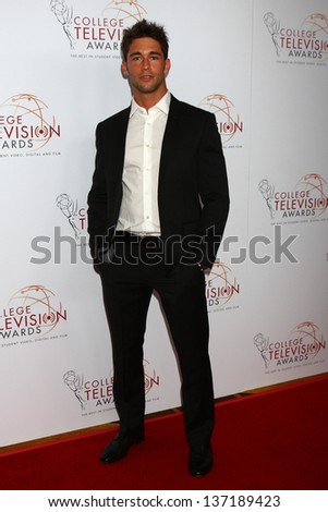 Nick Ayler at the 2013 College Television Awards, JW Marriott, Los Angeles, CA 04-25-13