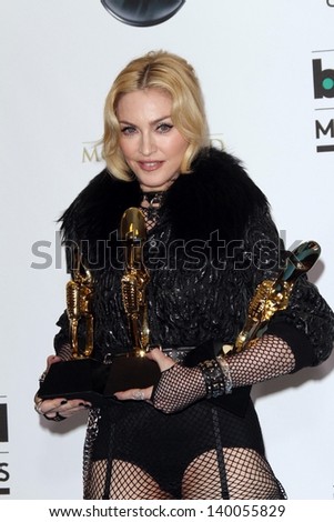 Madonna at the 2013 Billboard Music Awards Press Room, MGM Grand, Las Vegas, NV 05-19-13