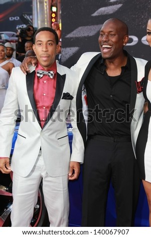 Ludacris and Tyrese Gibson at the \