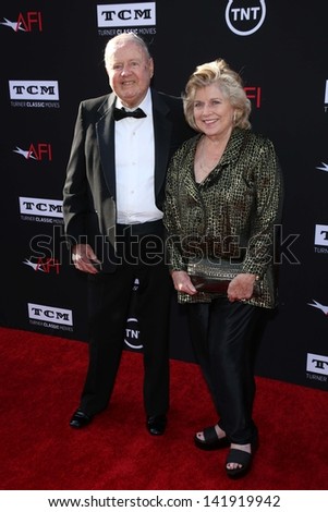 Dick Van Patten and wife Pat Van Patten at the AFI Life Achievement Award \