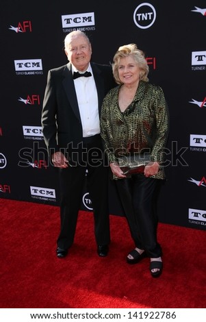Dick Van Patten and wife Pat Van Patten at the AFI Life Achievement Award \