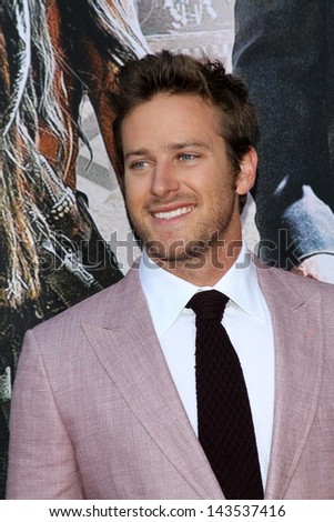 Armie Hammer at \