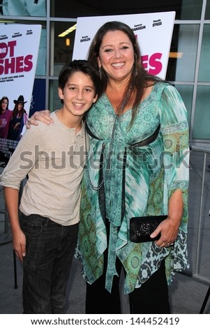 Camryn Manheim and son at \