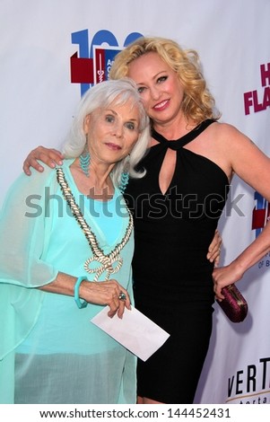 Virginia Madsen and mother at \