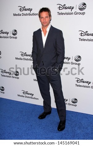 Josh Holloway at the Disney Media Networks International Upfronts, Walt Disney Studios, Burbank, CA 05-19-13