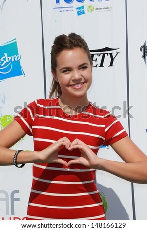 Bailee Madison at Variety\'s Power of Youth, Universal Studios, Universal City, CA 07-27-13