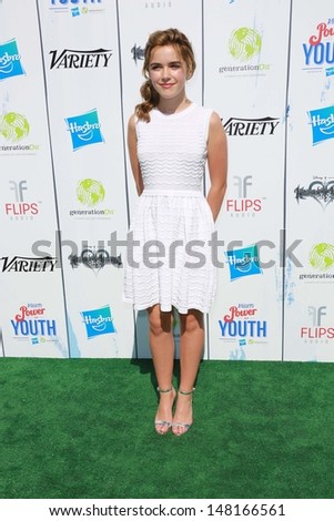 Kiernan Shipka at Variety\'s Power of Youth, Universal Studios, Universal City, CA 07-27-13