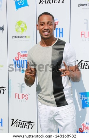 Brandon T. Jackson at Variety\'s Power of Youth, Universal Studios, Universal City, CA 07-27-13