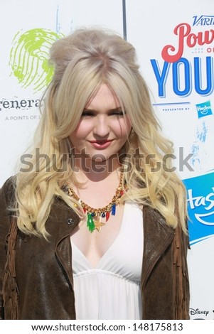 Abigail Breslin at Variety\'s Power of Youth, Universal Studios, Universal City, CA 07-27-13