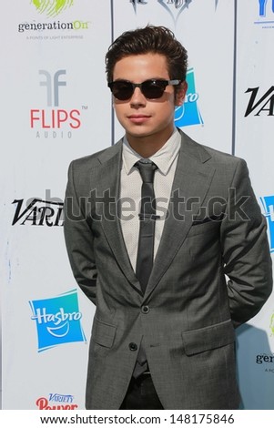 Jake T. Austin at Variety\'s Power of Youth, Universal Studios, Universal City, CA 07-27-13